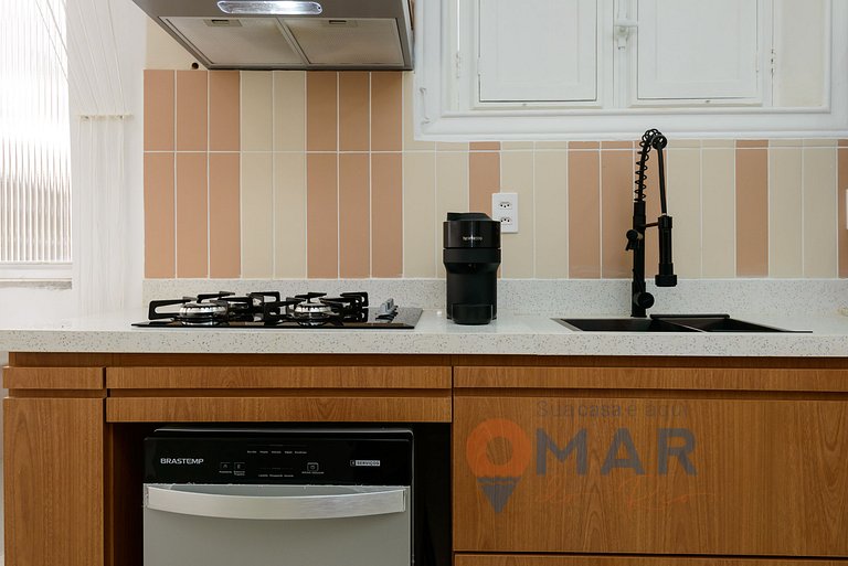 1BDR a 4 min de la playa de Copacabana|MVC 116/204