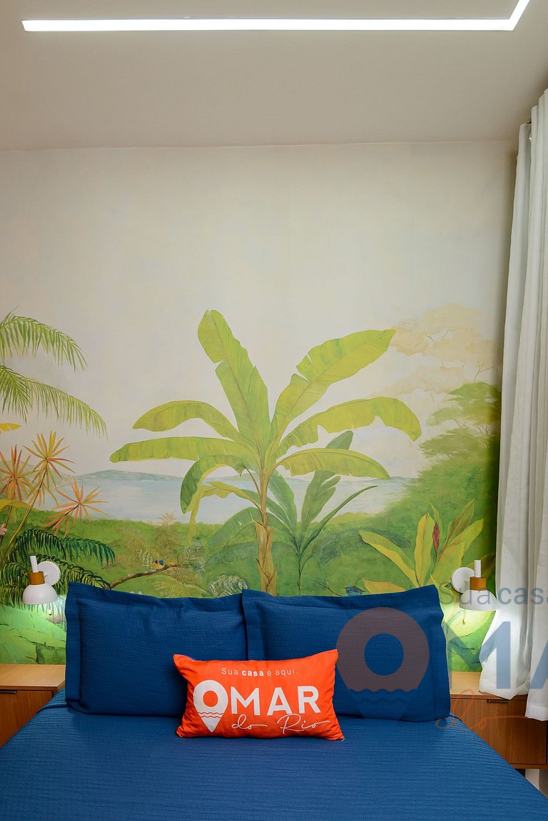 Comfort 4 min from Copacabana Beach | MVC116/204