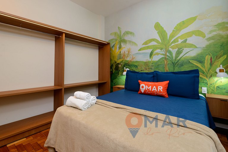 Conforto a 4 min da Praia de Copacabana|MVC116/204