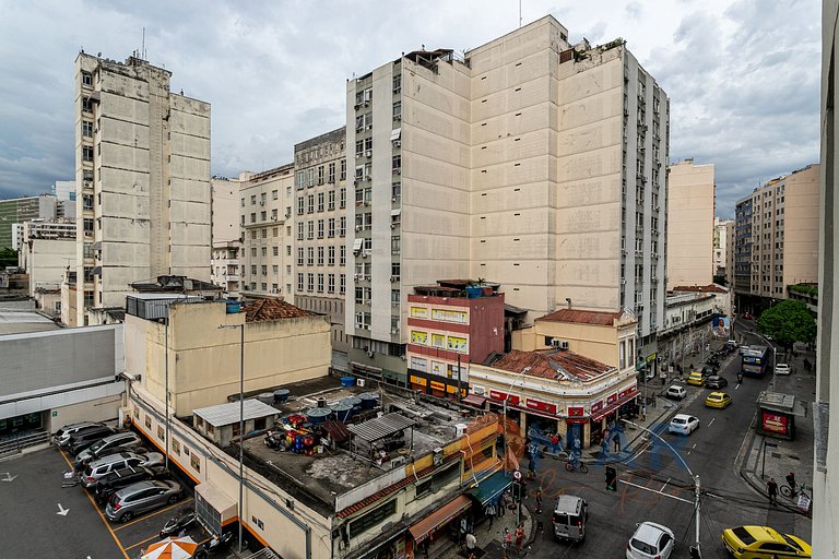 Estudio en el corazón del centro, Lapa |RL 201/403