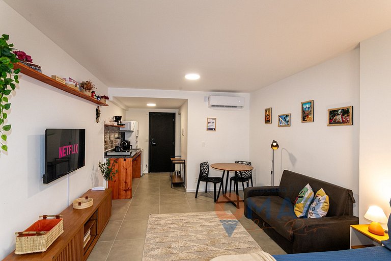 Estudio en el corazón del centro, Lapa |RL 201/403