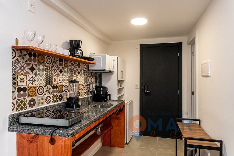 Estudio en el corazón del centro, Lapa |RL 201/403