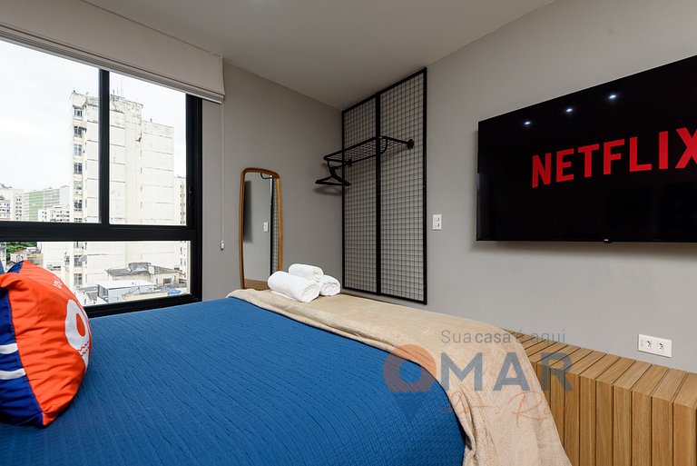 Studio com Piscina no Centro, Lapa | RL 201/504