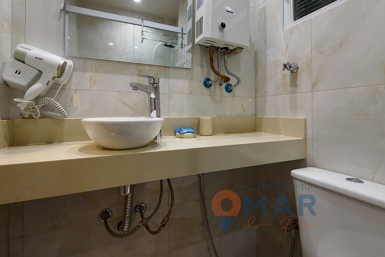 Estudio frente a la playa de Botafogo | PB 460/217