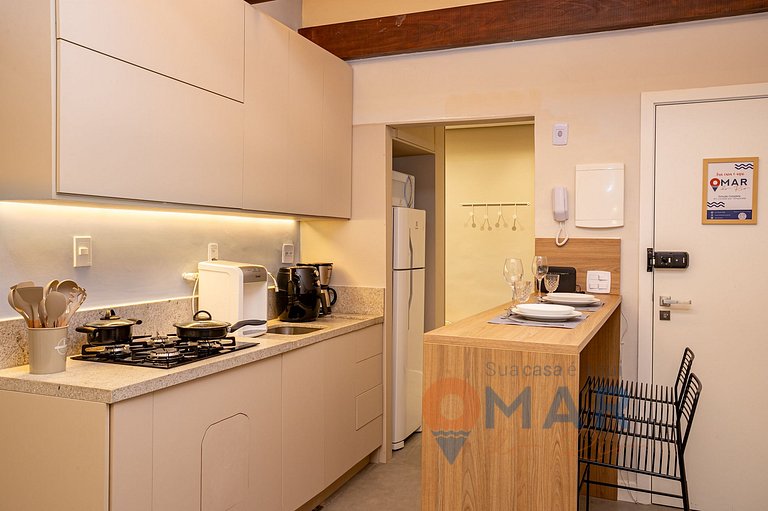 2BDRs c/ bañera a 2min de la playa|PM 276/103