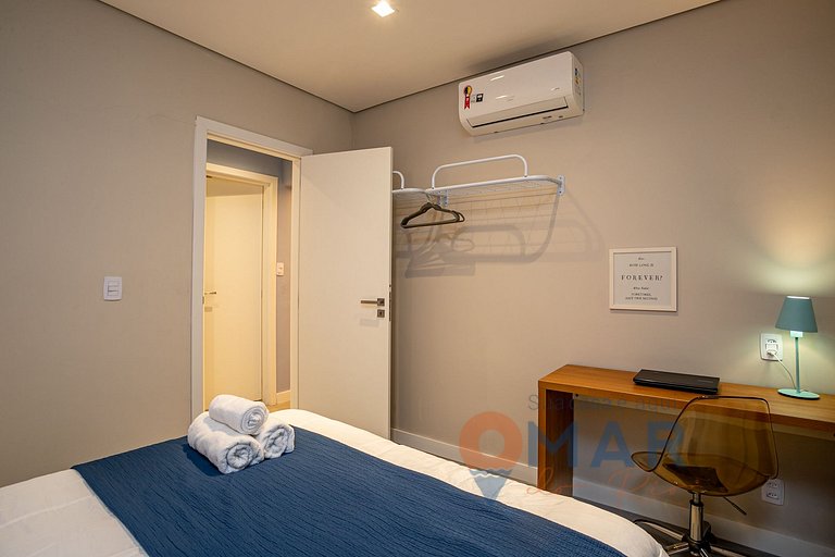 Apart with Bathtub 2 Min from the Beach|PM 276/103