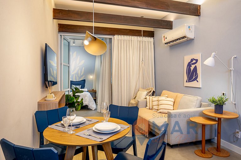 Apart with Bathtub 2 Min from the Beach|PM 276/103