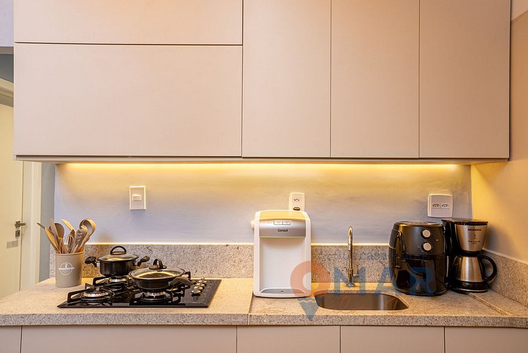 Apart with Bathtub 2 Min from the Beach|PM 276/103