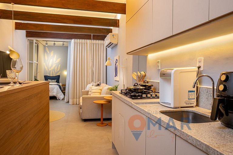 Apart with Bathtub 2 Min from the Beach|PM 276/103