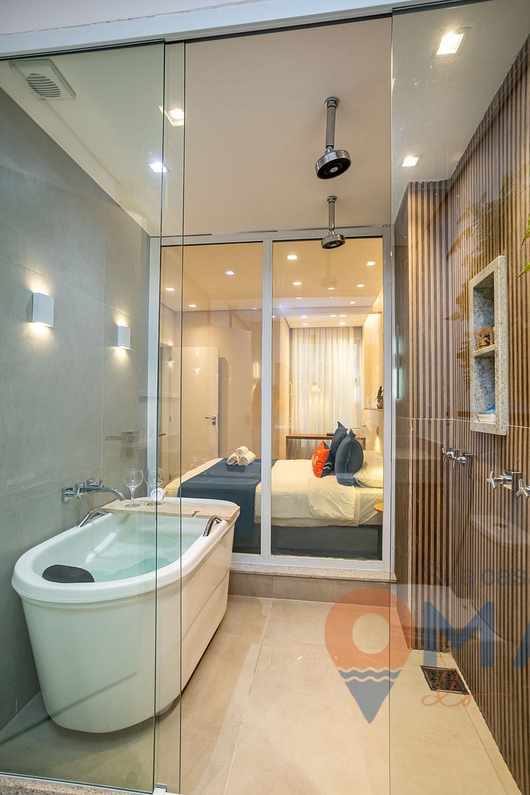 2BDRs c/ bañera a 2min de la playa|PM 276/103