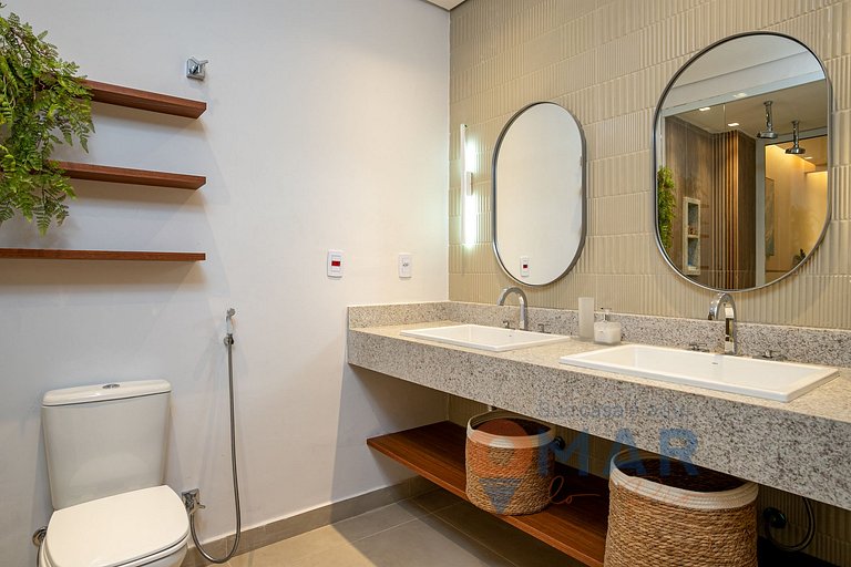 2BDRs c/ bañera a 2min de la playa|PM 276/103