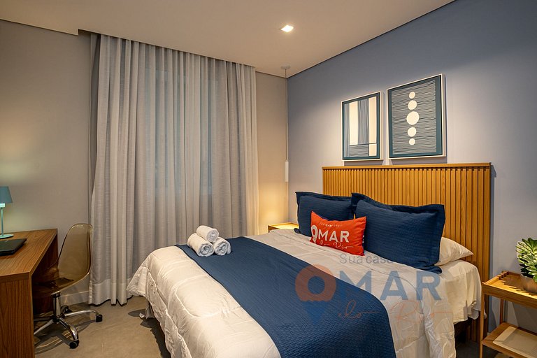 Apart with Bathtub 2 Min from the Beach|PM 276/103