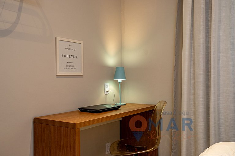 Apart with Bathtub 2 Min from the Beach|PM 276/103