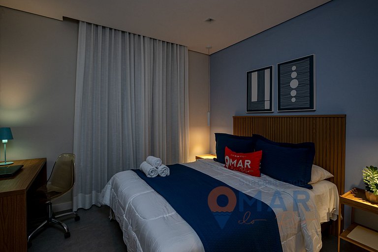 Apart with Bathtub 2 Min from the Beach|PM 276/103