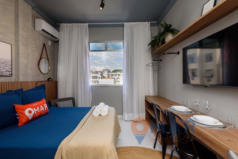 Studio a 4 min da Praia de Copacabana | SC 98/1020