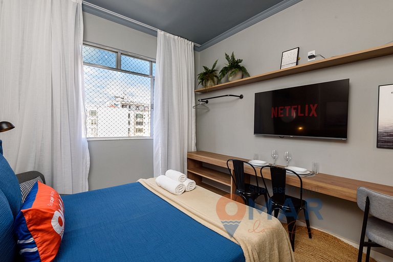 Studio 4 min from Copacabana Beach | SC 98/1020