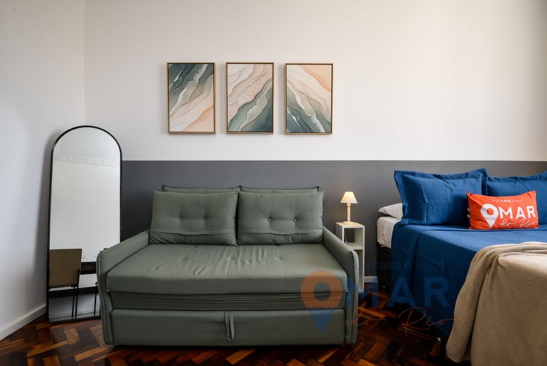 Estudio a 8min de Playa Copacabana|SQC 143E/1330