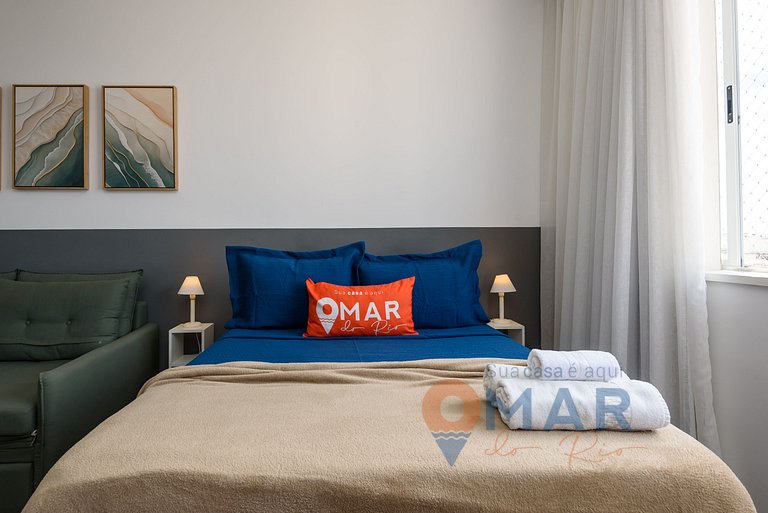 Estudio a 8min de Playa Copacabana|SQC 143E/1330