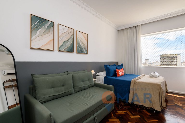 Estudio a 8min de Playa Copacabana|SQC 143E/1330