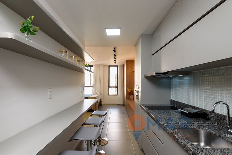 Studio Próx à Lapa com Piscina | RL 201/806