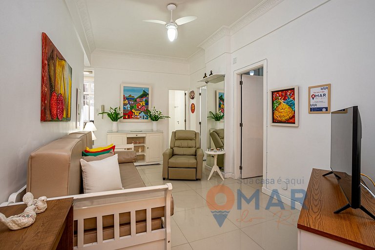 2BDRs in Copacabana 2Min from the Beach|DF 236/104