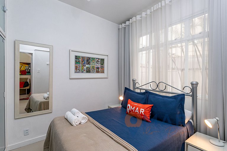 2BDRs in Copacabana 2Min from the Beach|DF 236/104