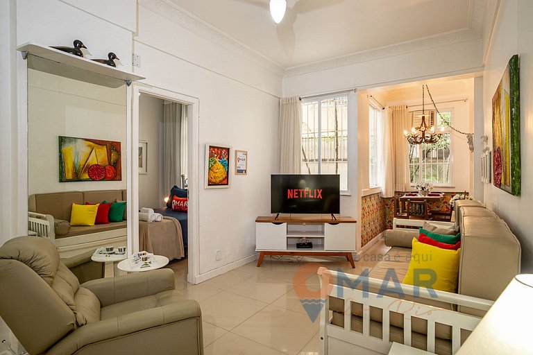 2BDRs en Copacabana a 2 Min de la playa|DF 236/104