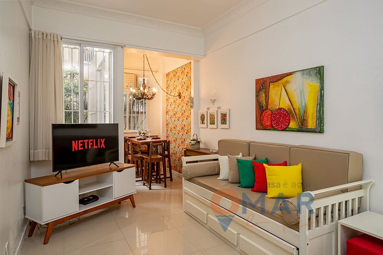 2BDRs in Copacabana 2Min from the Beach|DF 236/104