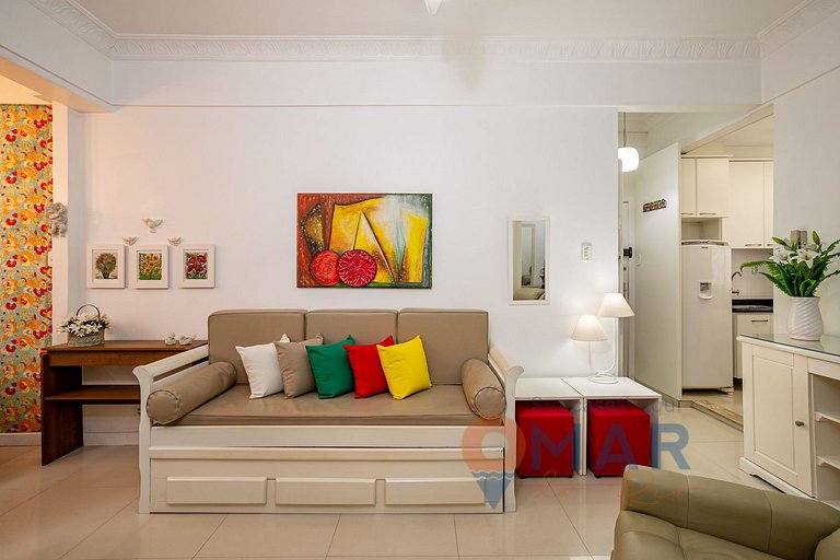 2BDRs in Copacabana 2Min from the Beach|DF 236/104