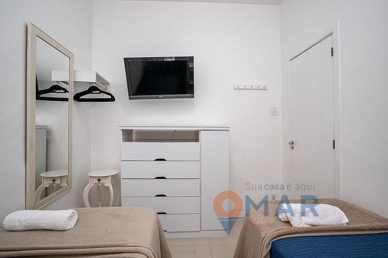 2BDRs in Copacabana 2Min from the Beach|DF 236/104