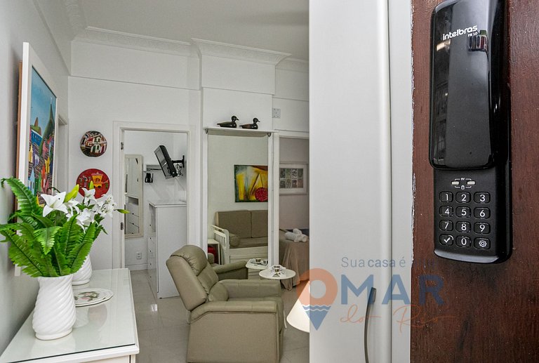 2 Quartos em Copacabana a 2Min da Praia|DF 236/104