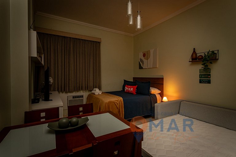 Studio em Copacabana: 4 min da Praia | MVC 156/901