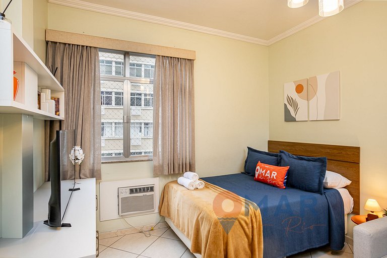 Studio in Copacabana: 4 min to Beach | MVC 156/901