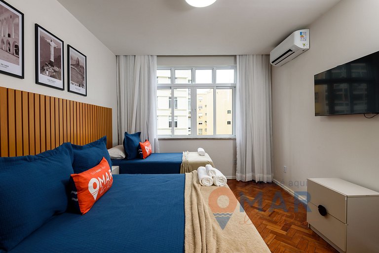 3BDRs just 3min from Copacabana Beach|NSC 920/1002