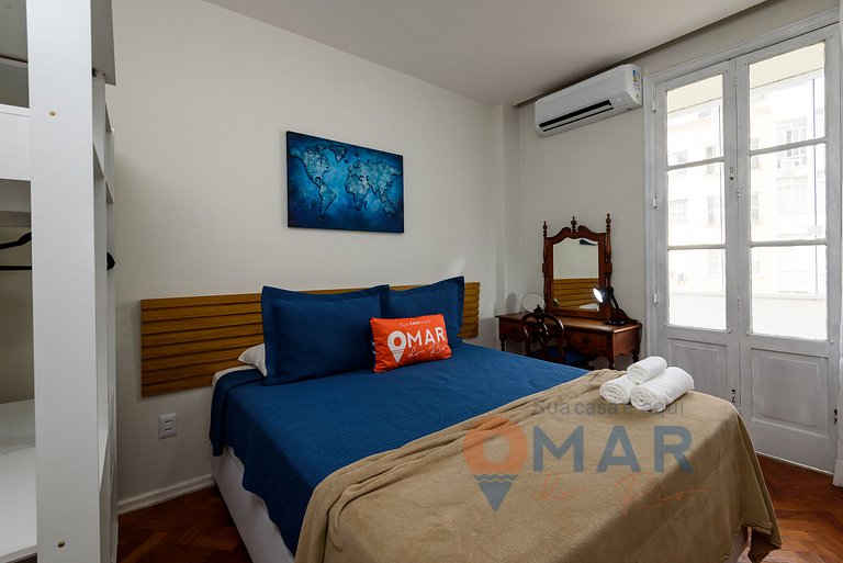 3BDRs a 3min Playa Copacabana | NSC 920/1002