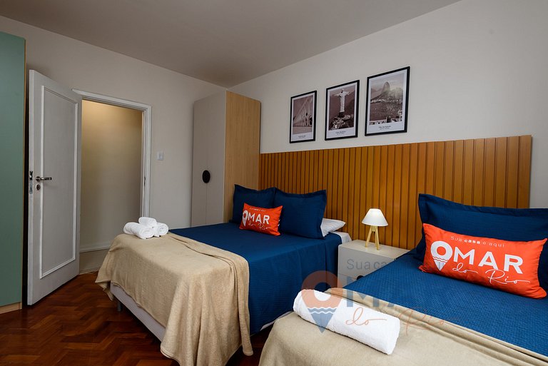 3BDRs just 3min from Copacabana Beach|NSC 920/1002