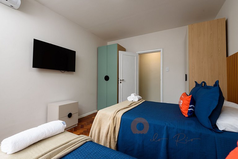 3BDRs just 3min from Copacabana Beach|NSC 920/1002