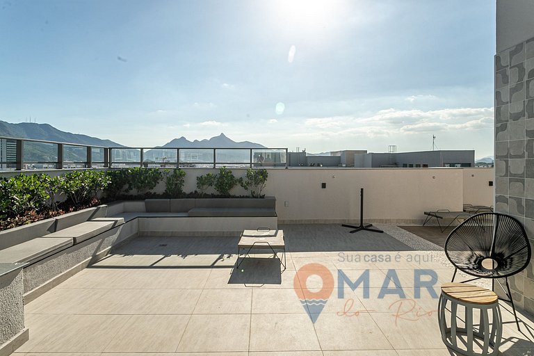 Estudio c/ piscina en el centro de Río|ER 441/1504