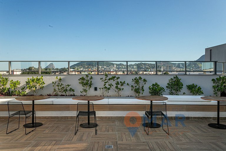 Estudio c/ piscina en el centro de Río|ER 441/1504