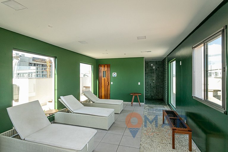 Estudio c/ piscina en el centro de Río|ER 441/1504