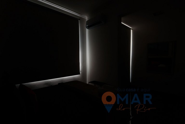 1 Quarto com Sacada a 180m da Praia | FS 35/303