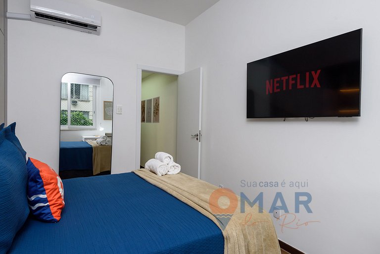 Apto Completo a 5 min da Praia | BR 450/304