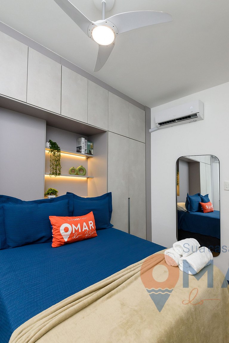 Apto Completo a 5 min da Praia | BR 450/304