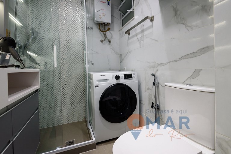 Apto Completo a 5 min da Praia | BR 450/304