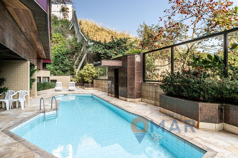 3 Quartos com Piscina e Vista Mar em Ipanema | FO 87/503