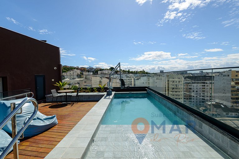 Studio c/ Piscina e Academia, Centro | RL 201/1108