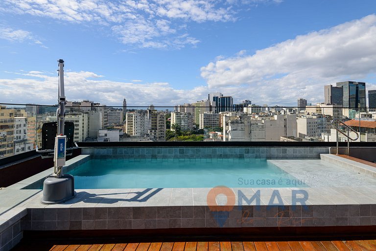 Studio with Pool and Gym, Downtown | RL 201/1108