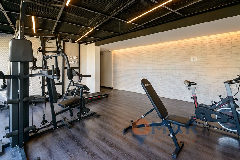 Studio c/ Piscina e Academia, Centro | RL 201/1108