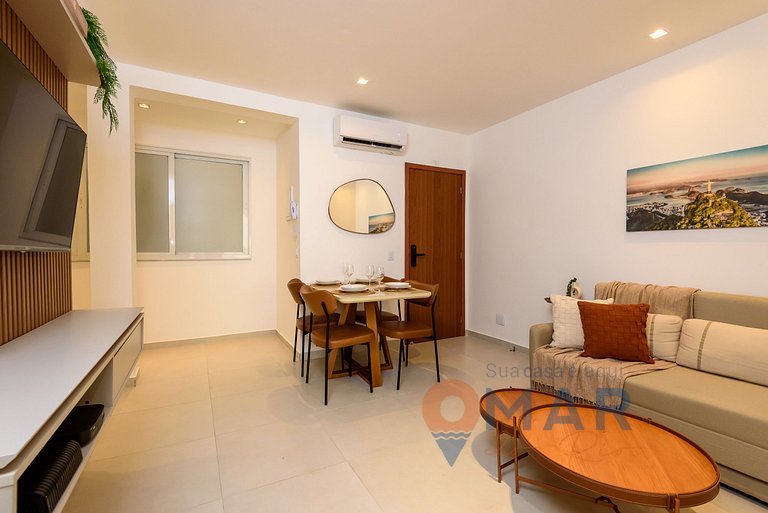 2Qtos em Copacabana a 1Min da Praia| A 1480/404