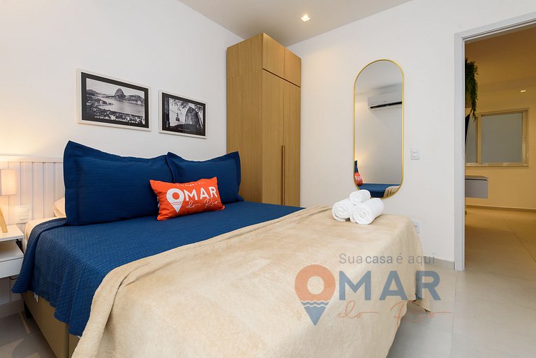 2BDRs in Copacabana 1Min from the beach|A 1480/404